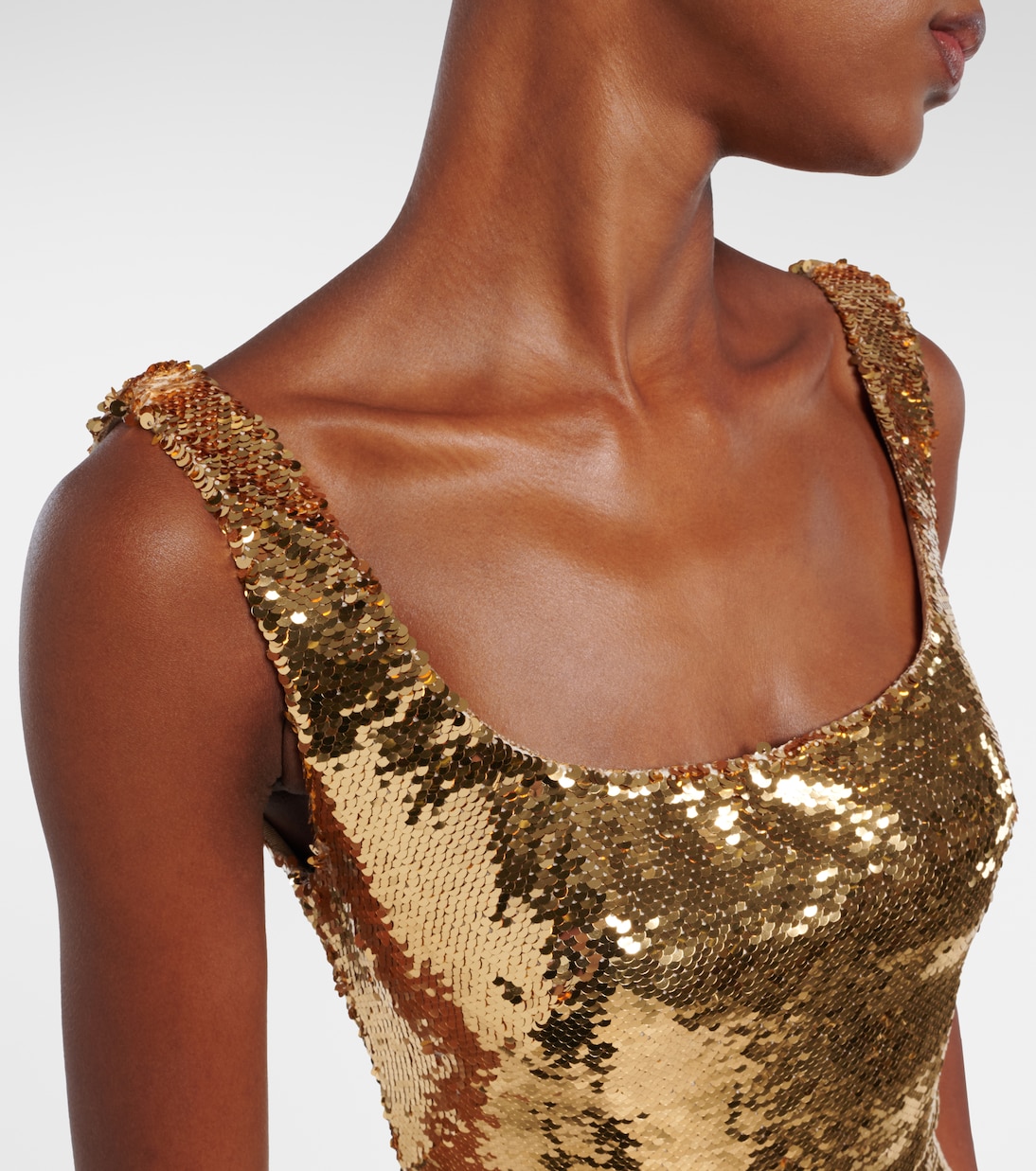 Sequined gown | Monique Lhuillier