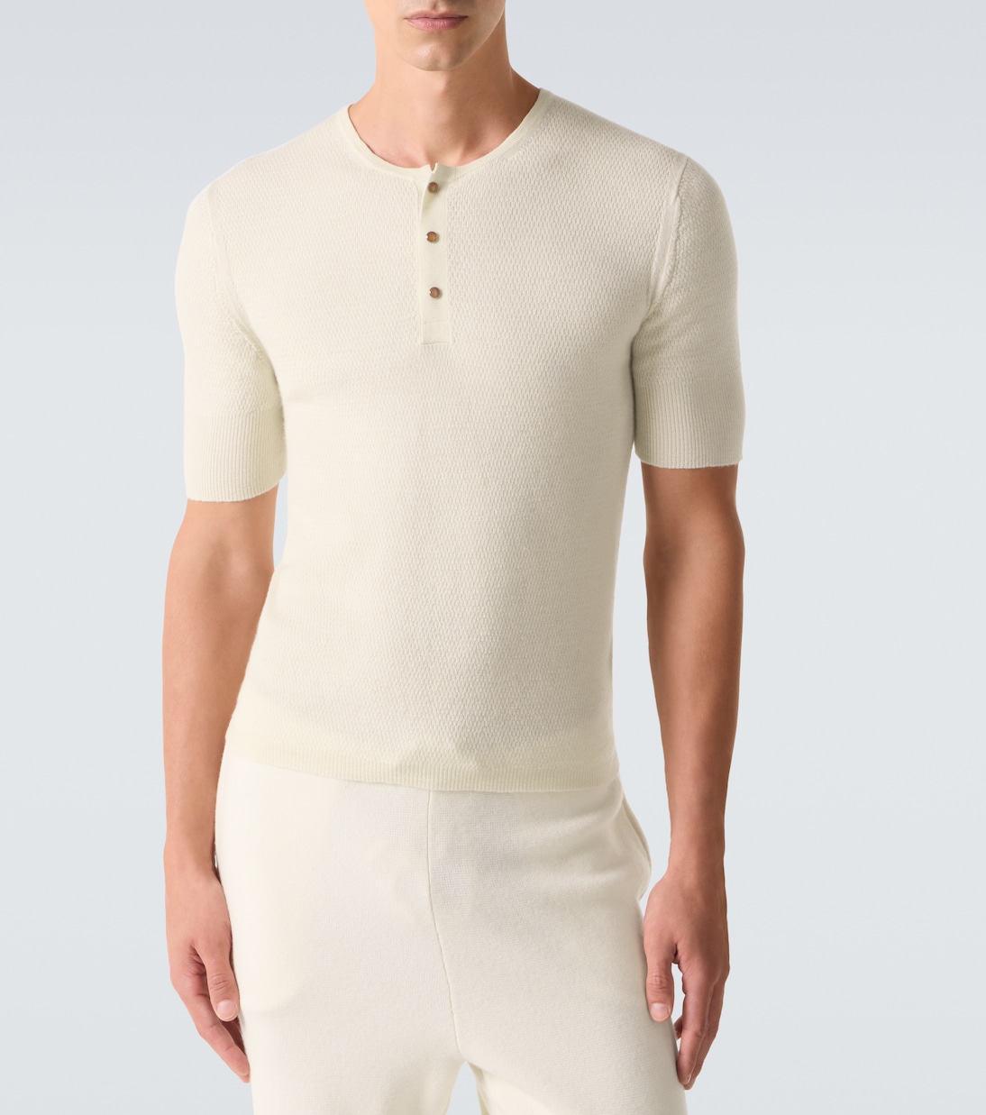 Hemd aus Kaschmir mit Karneol | God's True Cashmere