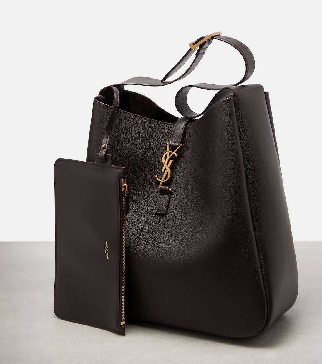 Le 5 à 7 Supple L号皮革单肩包 | Saint Laurent