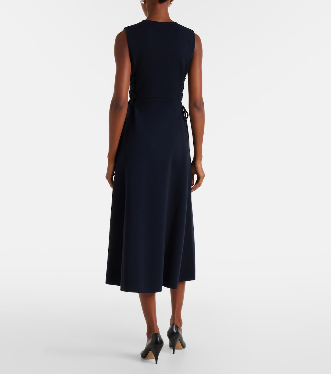 Robe midi Delfi en laine vierge | Max Mara