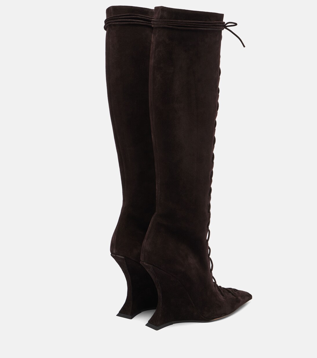 Nina 105 suede knee-high boots | Paris Texas
