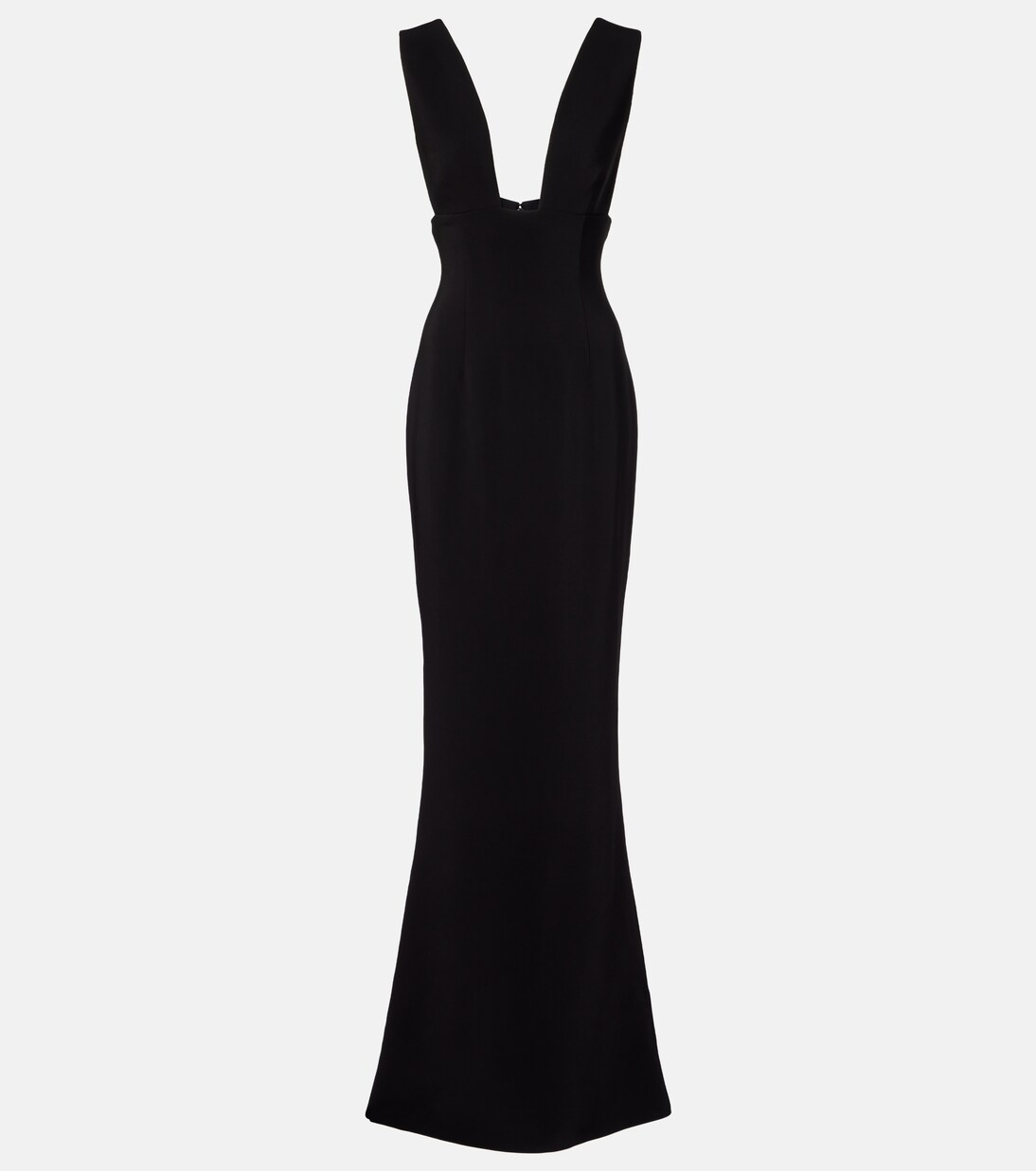 Abito lungo in crêpe di jersey | Stella McCartney