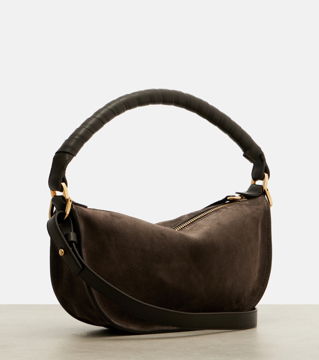 Marcie Mini suede shoulder bag | Chloé