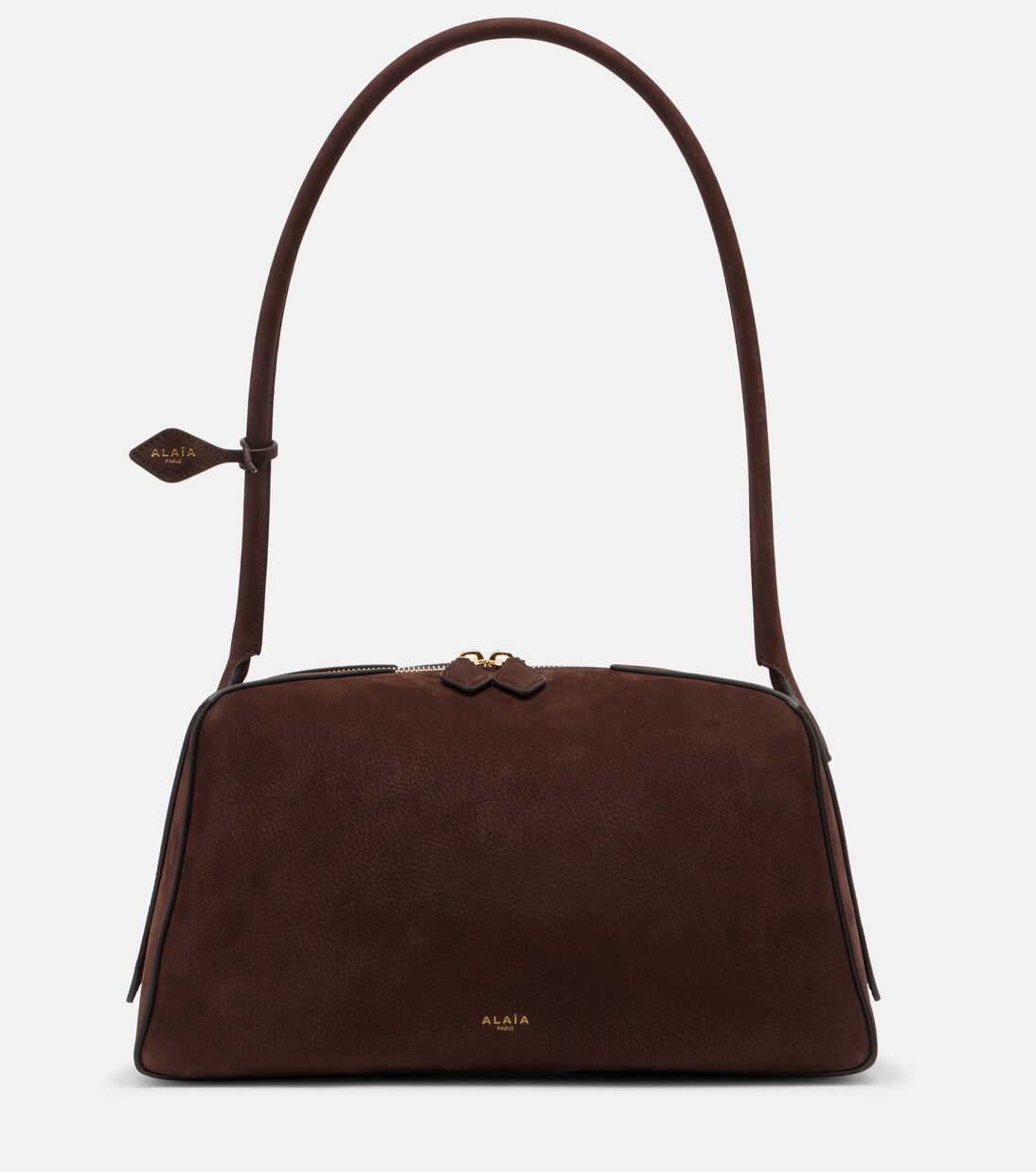 East West leather shoulder bag | Alaïa