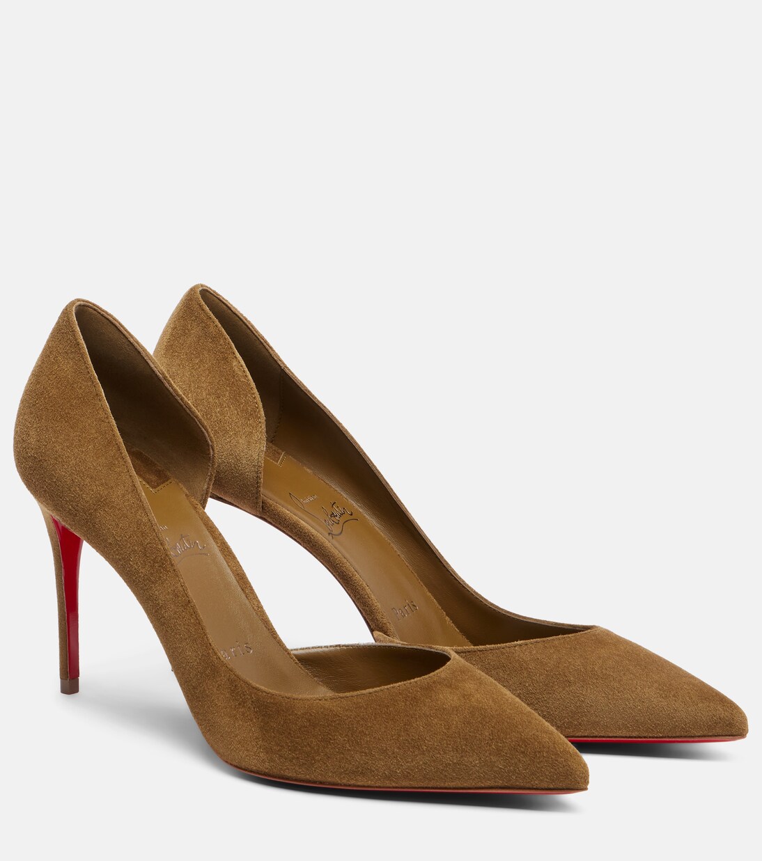 Pumps Iriza 85 in suede | Christian Louboutin
