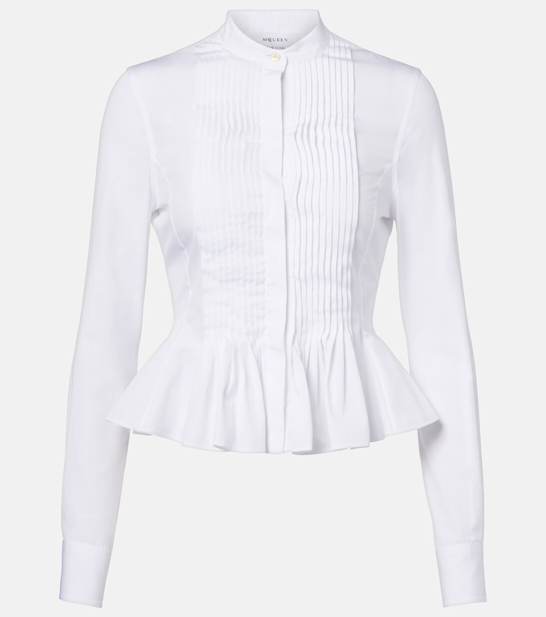 Cotton poplin shirt | McQueen