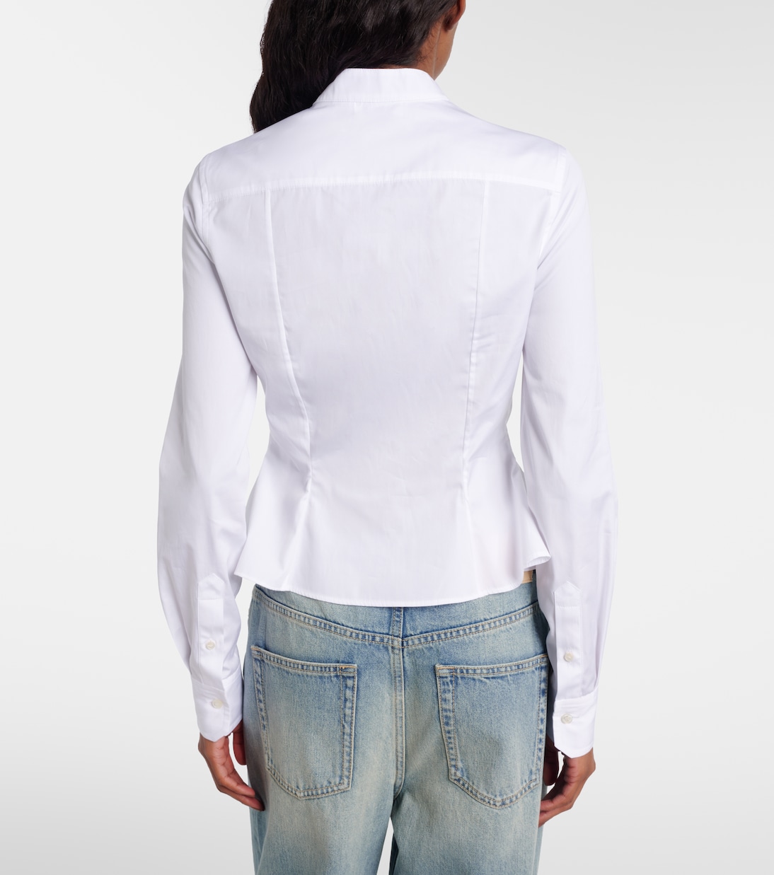 Cotton poplin shirt | McQueen