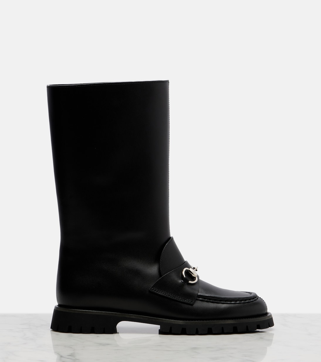 Stiefel Horsebit aus Leder | Gucci