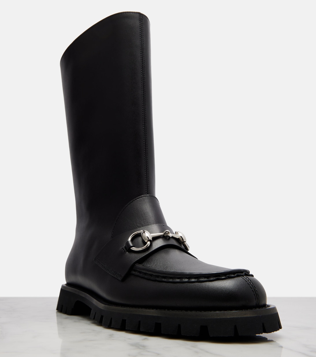 Stiefel Horsebit aus Leder | Gucci