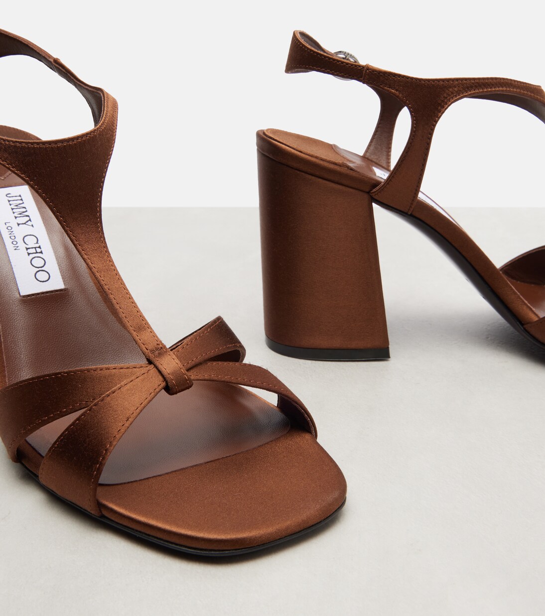 Kesia satin sandals | Jimmy Choo