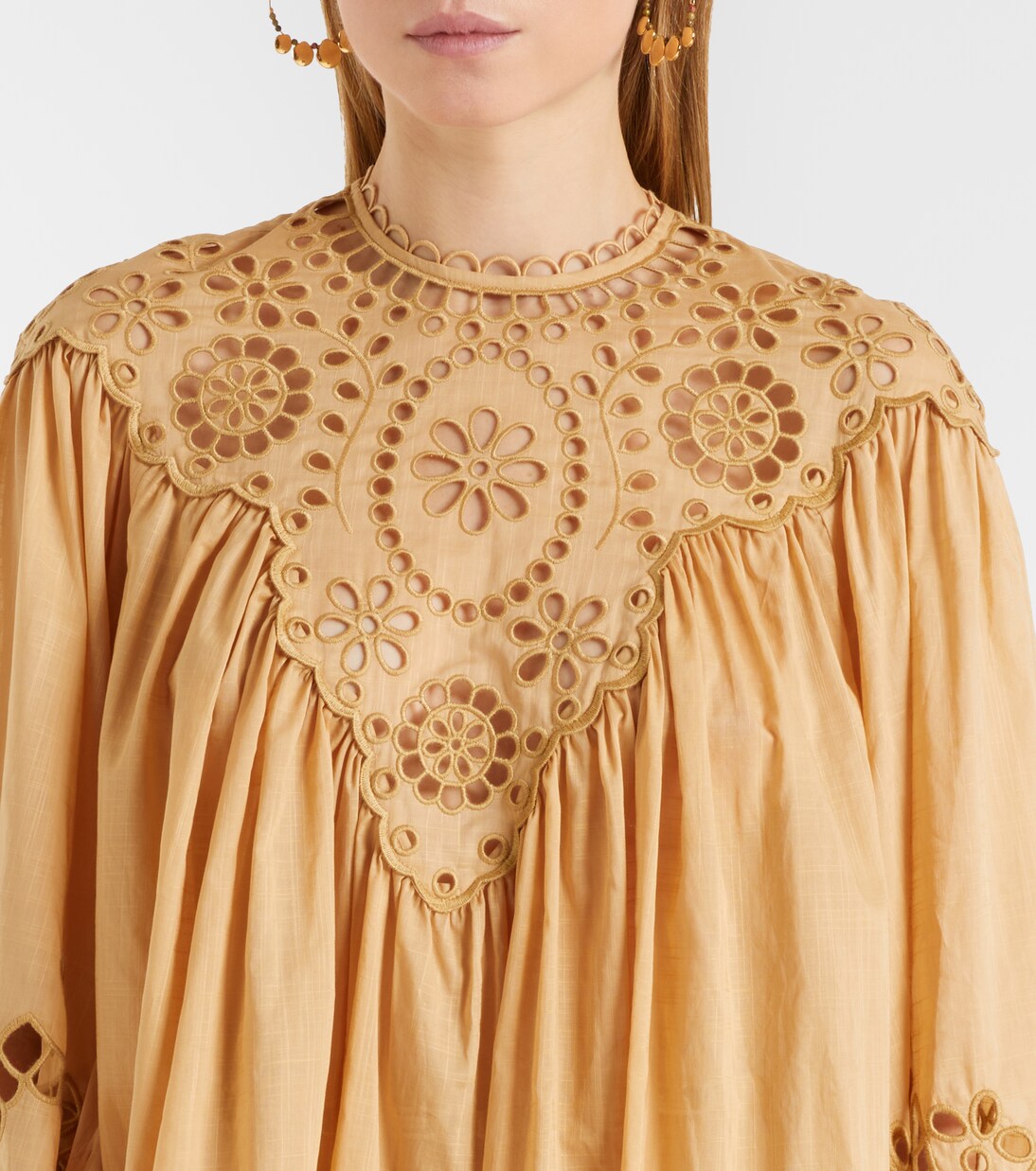 Awaken broderie anglaise cotton blouse | Zimmermann