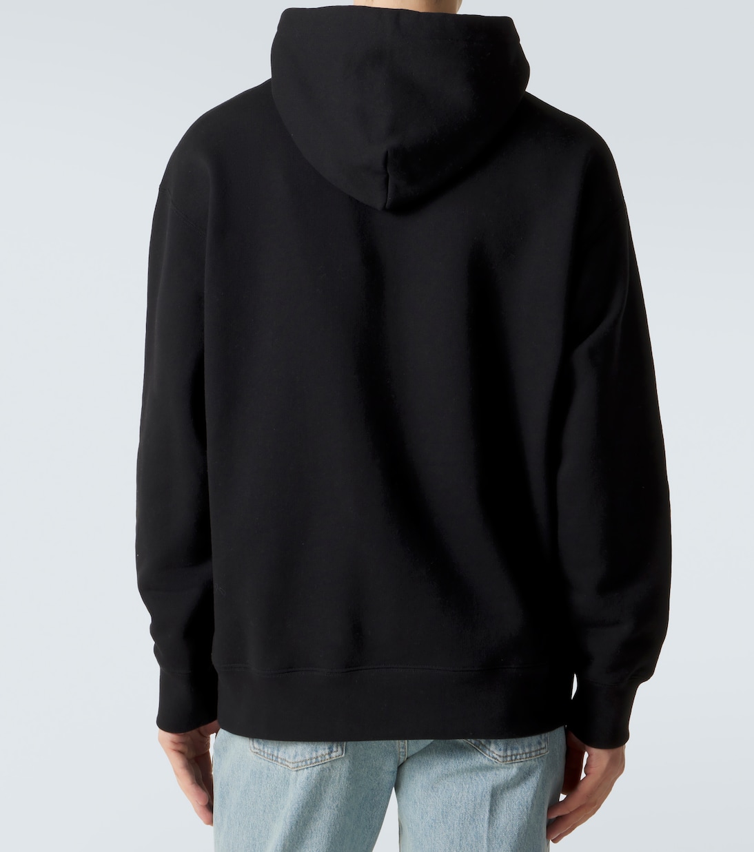 Chez Valentino cotton jersey hoodie | Valentino