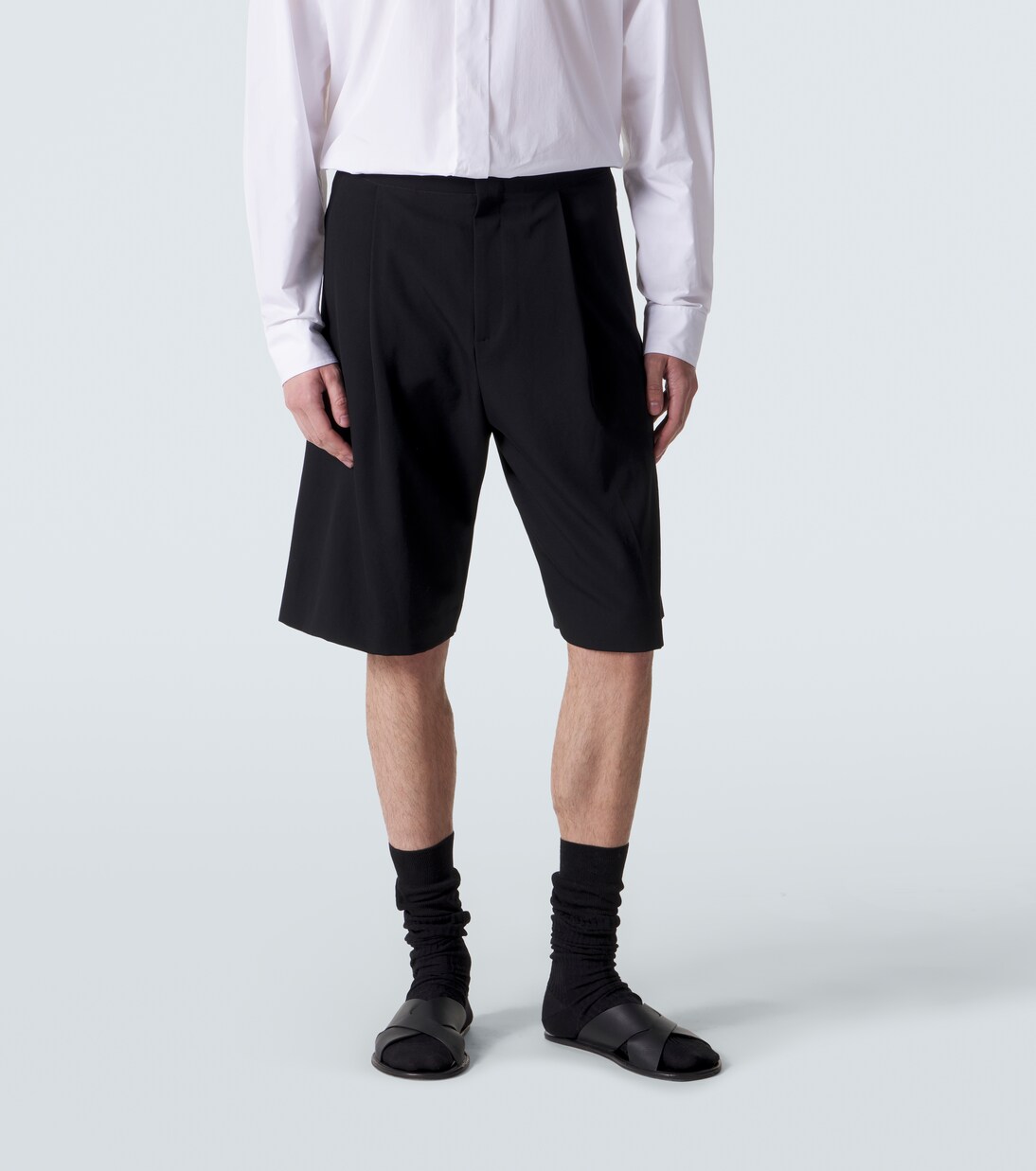 Sayed wool shorts | The Row