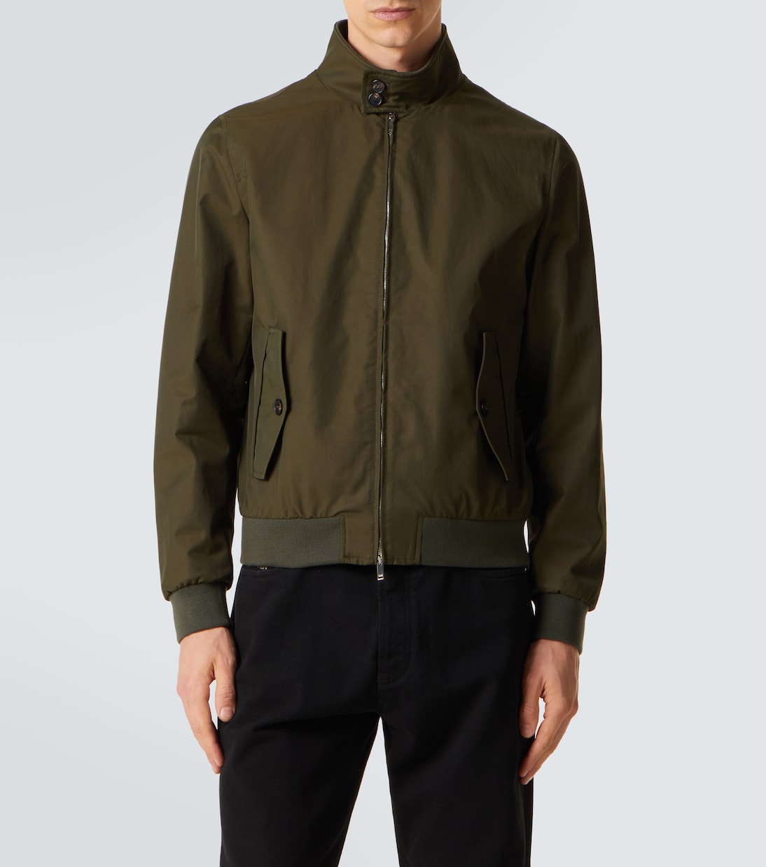 Cotton-blend bomber jacket | Slowear