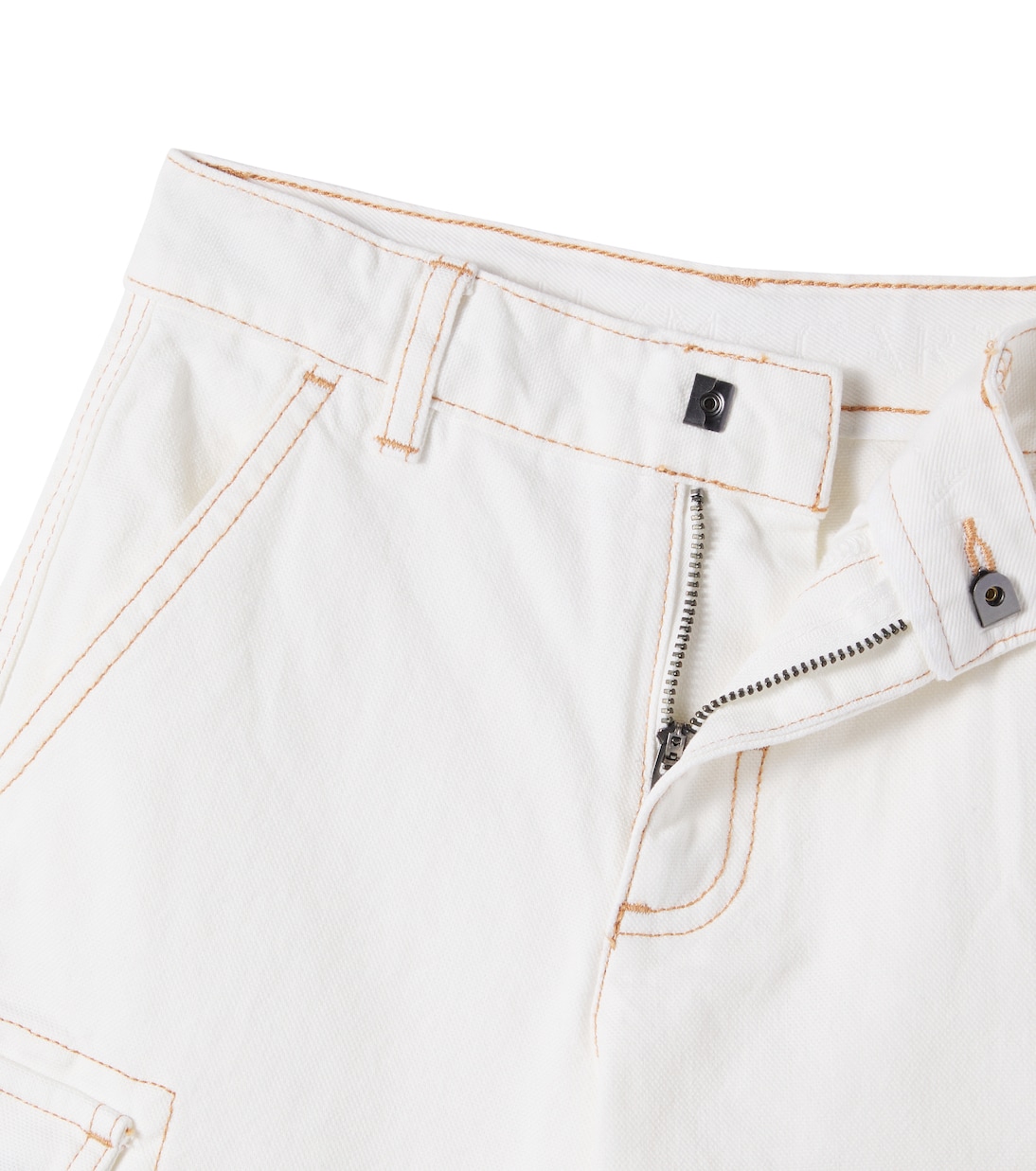 Patch-appliqué denim cargo shorts | Stella McCartney Kids