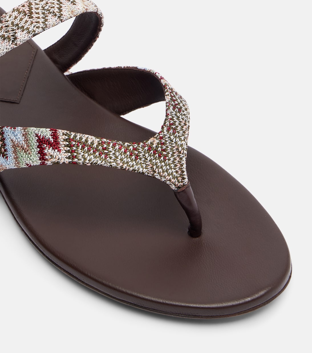 صندل بصباع بلمسة Luise Zigzag | Missoni