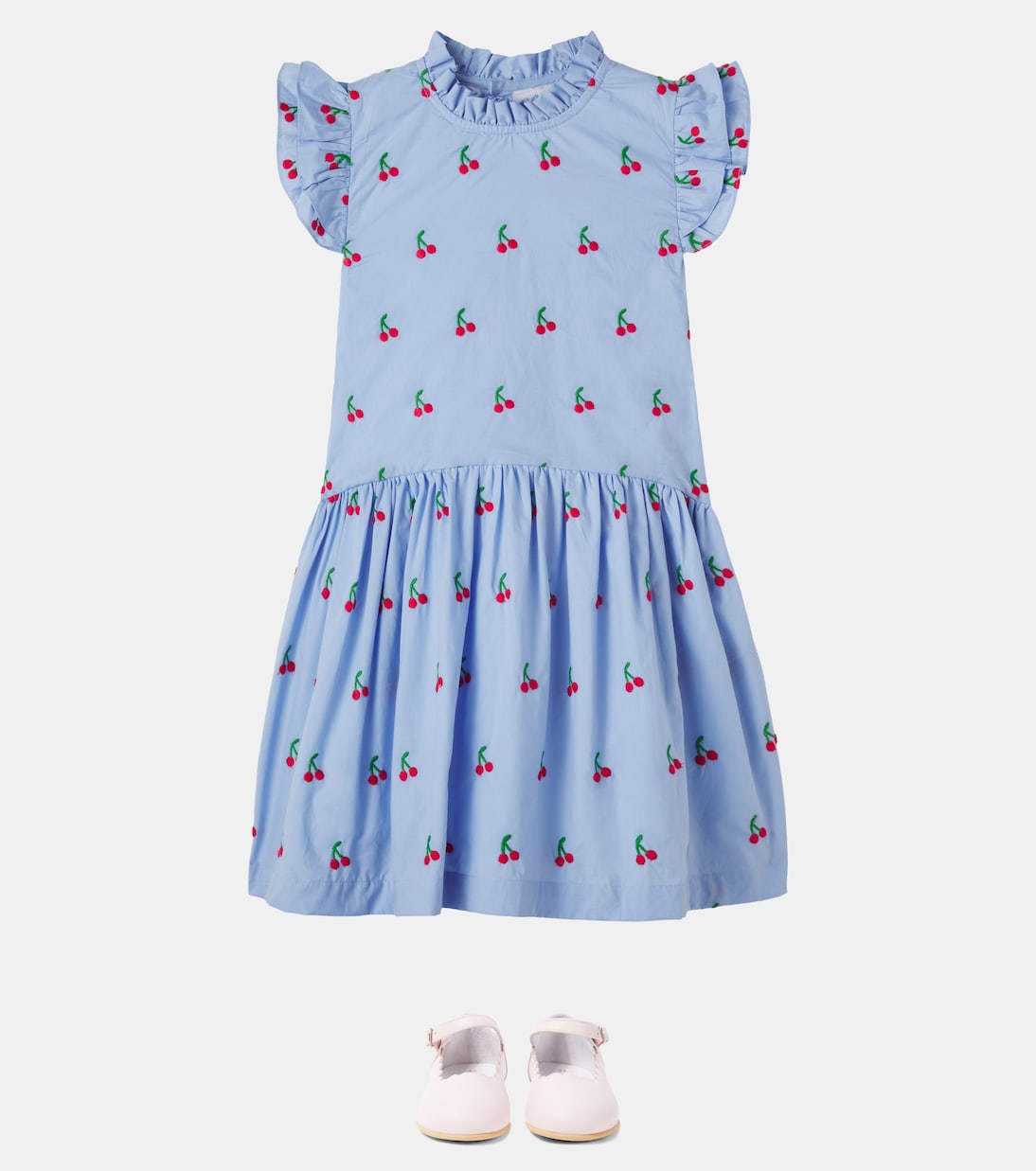 Besticktes Kleid Rita | La Coqueta