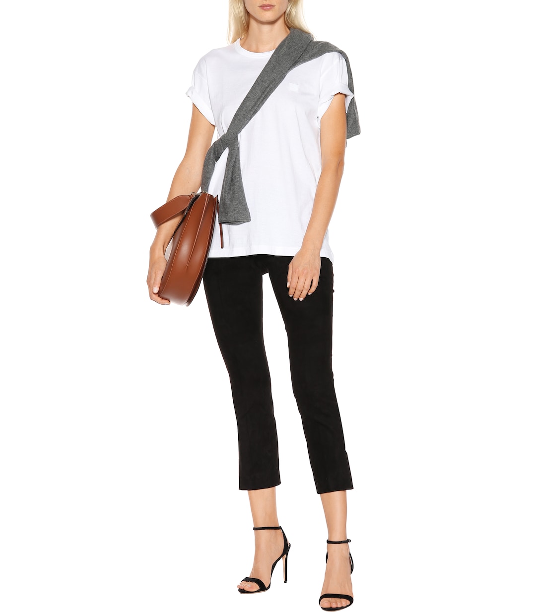 Legging raccourci en daim | Vince