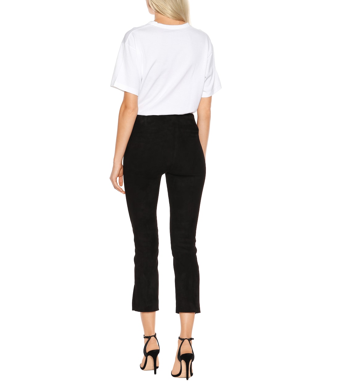 Legging raccourci en daim | Vince