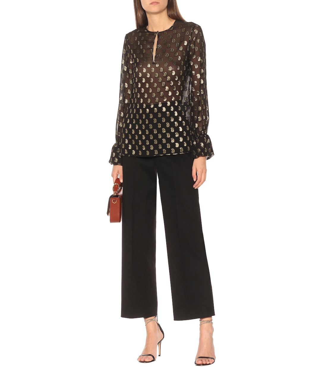 Blusa in seta e fil coupé | Etro