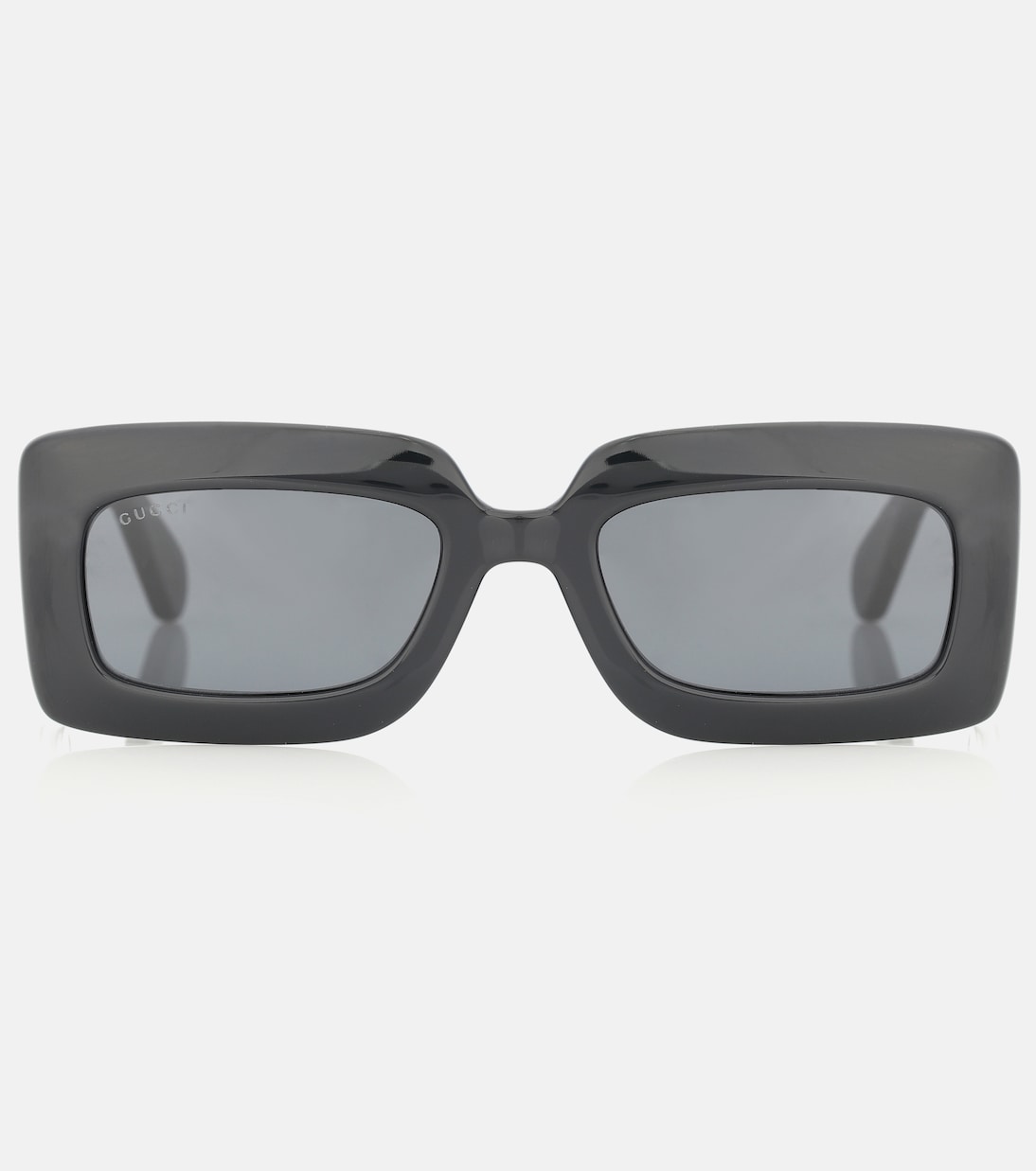 Occhiali da sole rettangolari GUCCI con logo Double G, stile giovane e trendy