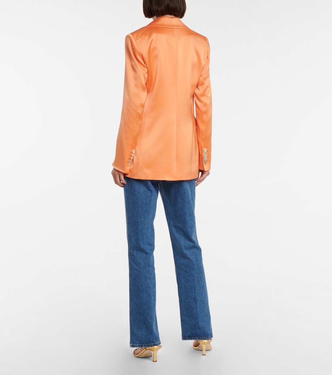 Erie satin blazer | Veronica Beard