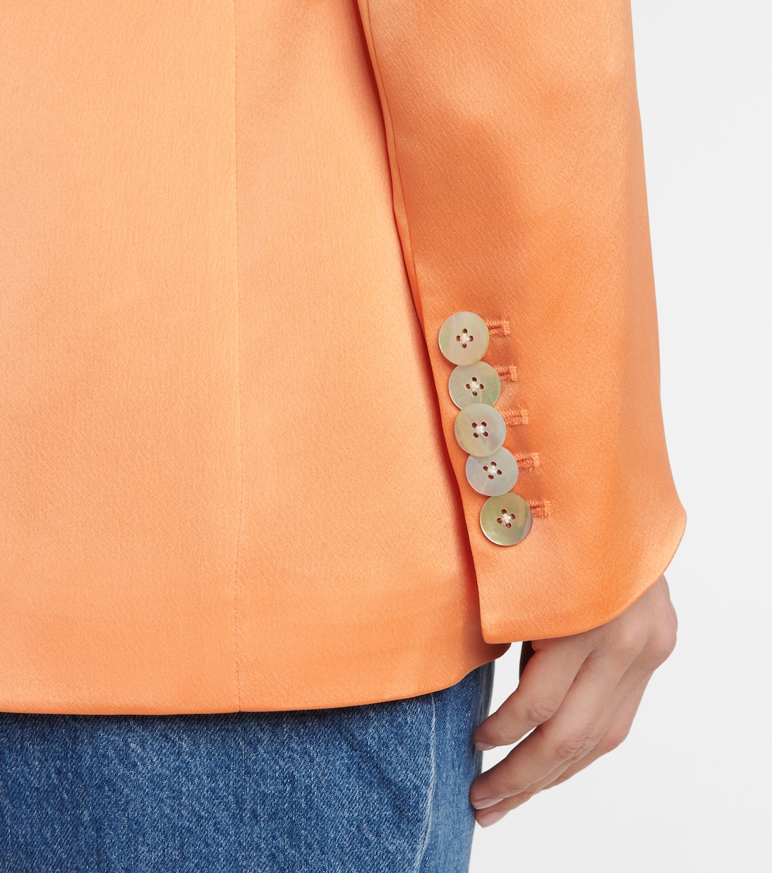 Erie satin blazer | Veronica Beard