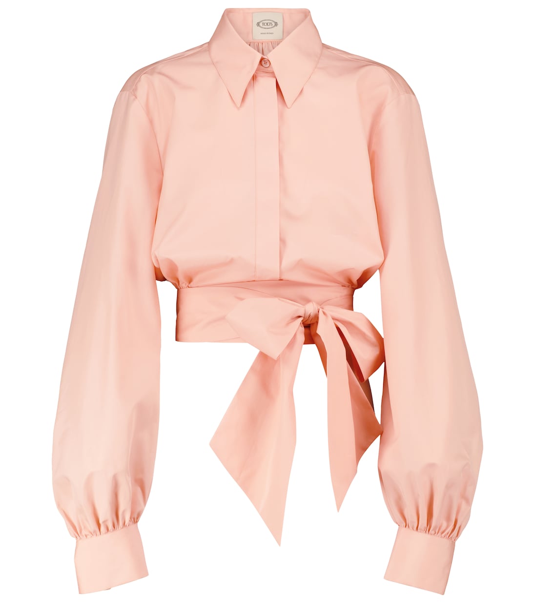Cropped-Hemd aus Baumwolle | Tod's