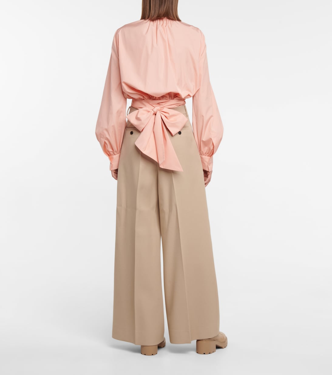 Cropped-Hemd aus Baumwolle | Tod's