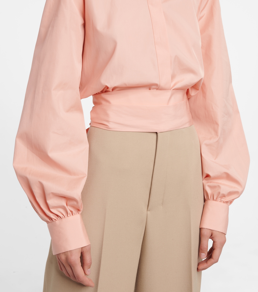 Cropped-Hemd aus Baumwolle | Tod's