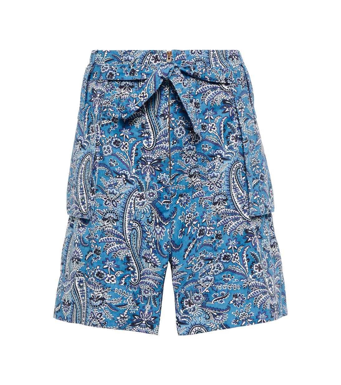 Bermuda in cotone con stampa paisley | Etro