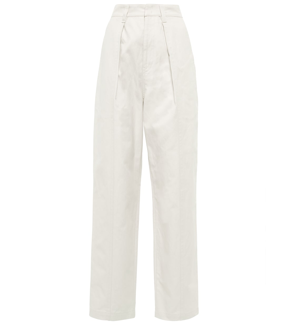 Ketzia high-rise cotton and linen pants | Marant Etoile
