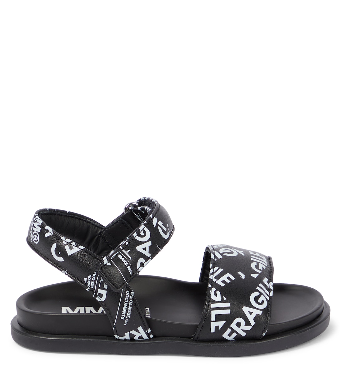 Sandalias de piel estampadas | MM6 Maison Margiela Kids