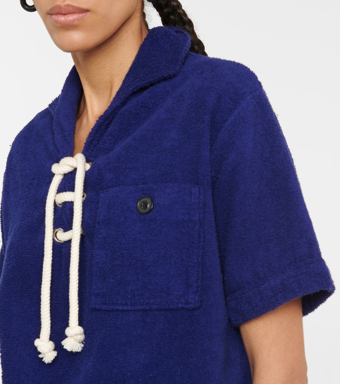 Top aus Baumwollfrottee | Maison Margiela