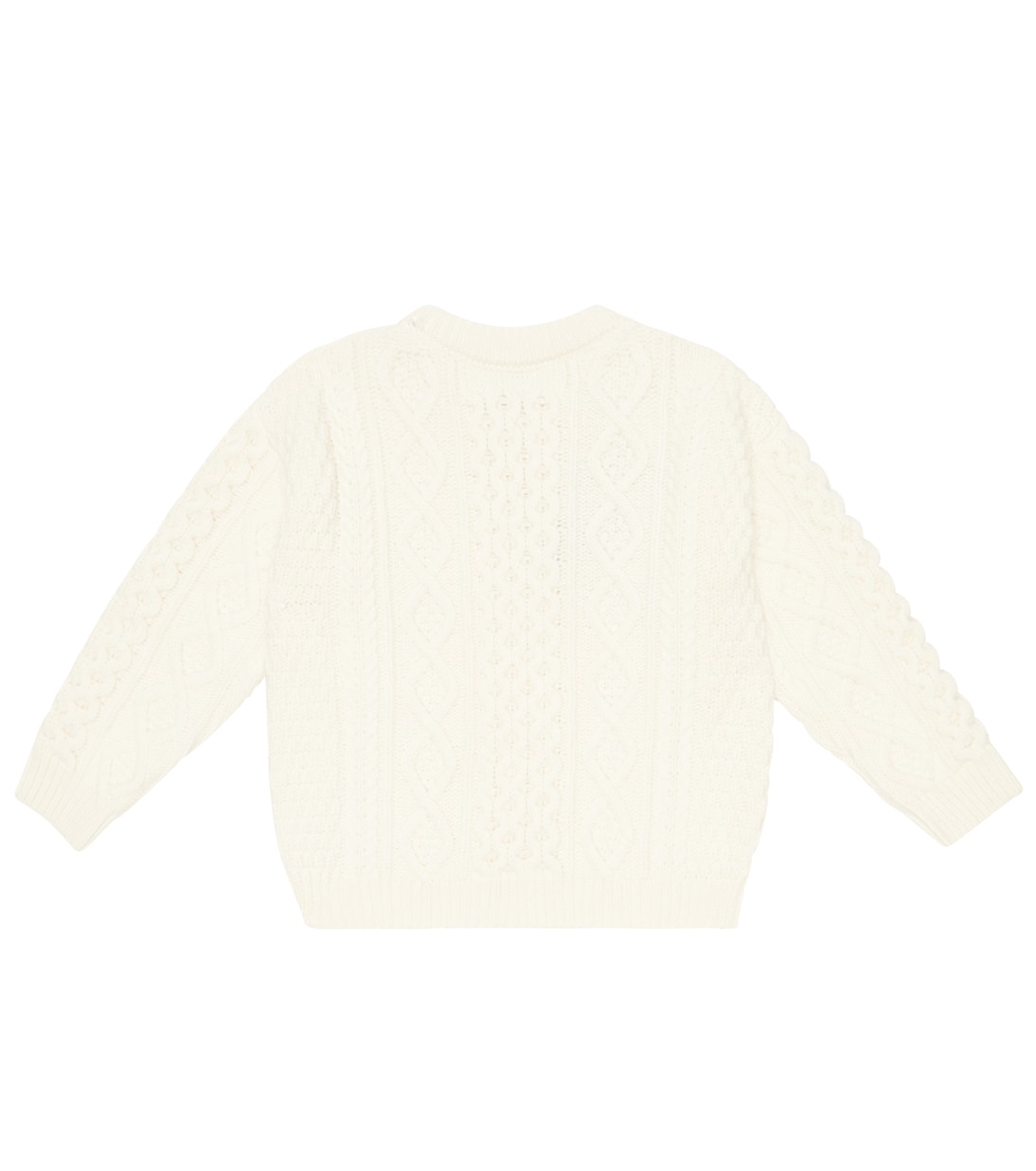 Pullover in lana con logo | Dolce&Gabbana Kids