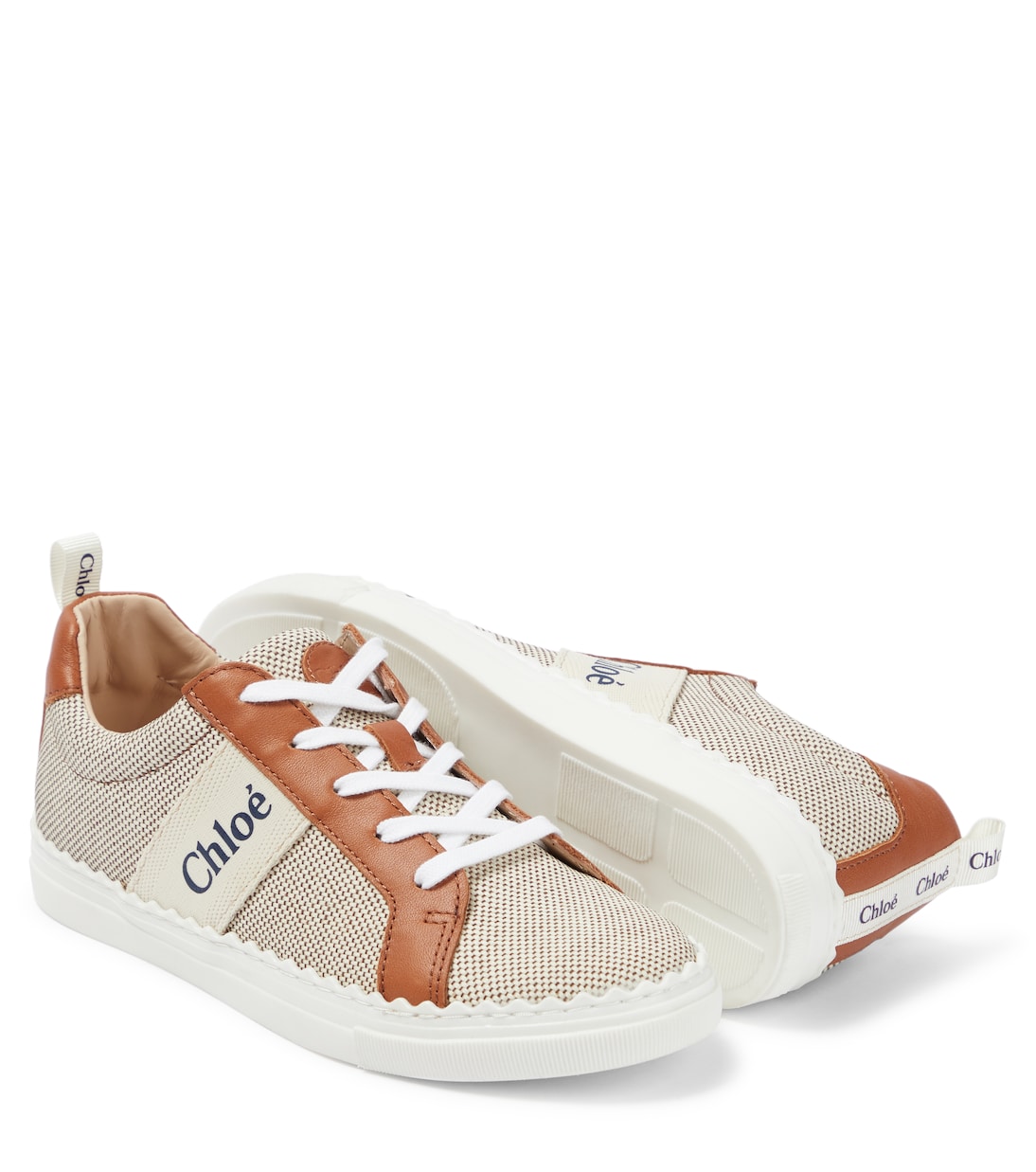 Sneakers Lauren in canvas | Chloé Kids