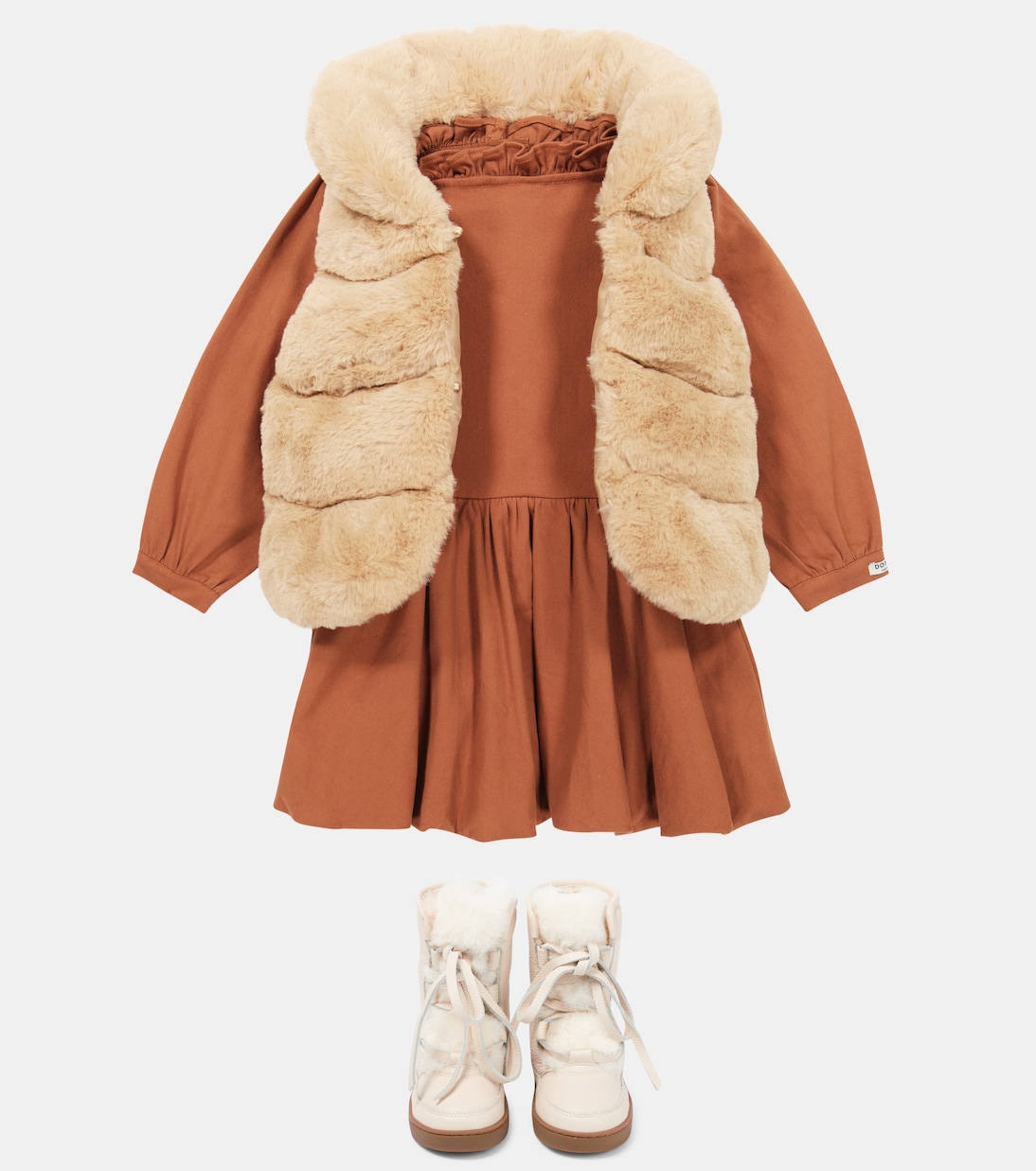 Stiefel Sonny aus Leder mit Shearling | Donsje