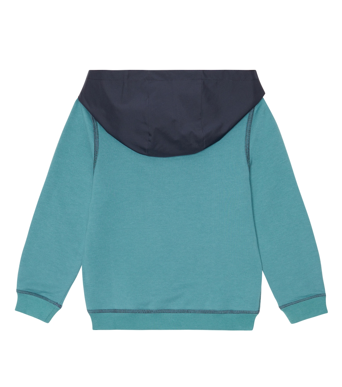 Logo cotton jersey hoodie | Loro Piana Kids