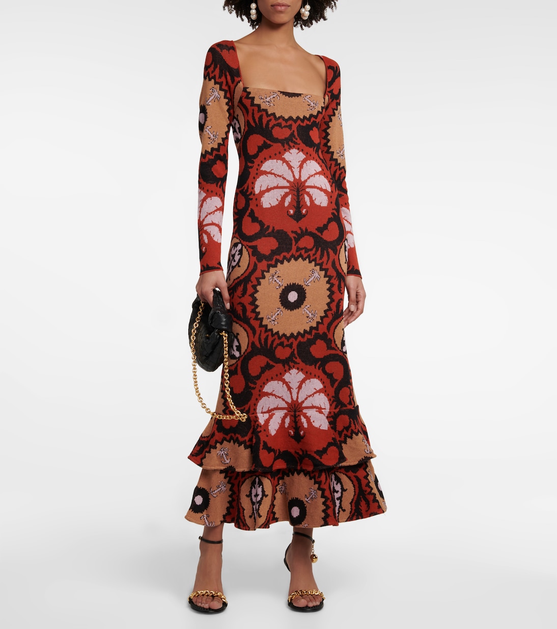 Midikleid Artful Dream aus Baumwolle | Johanna Ortiz
