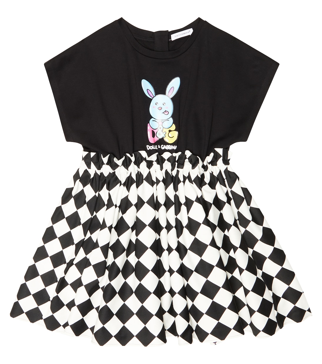 Kleid aus einem Baumwollgemisch | Dolce&Gabbana Kids