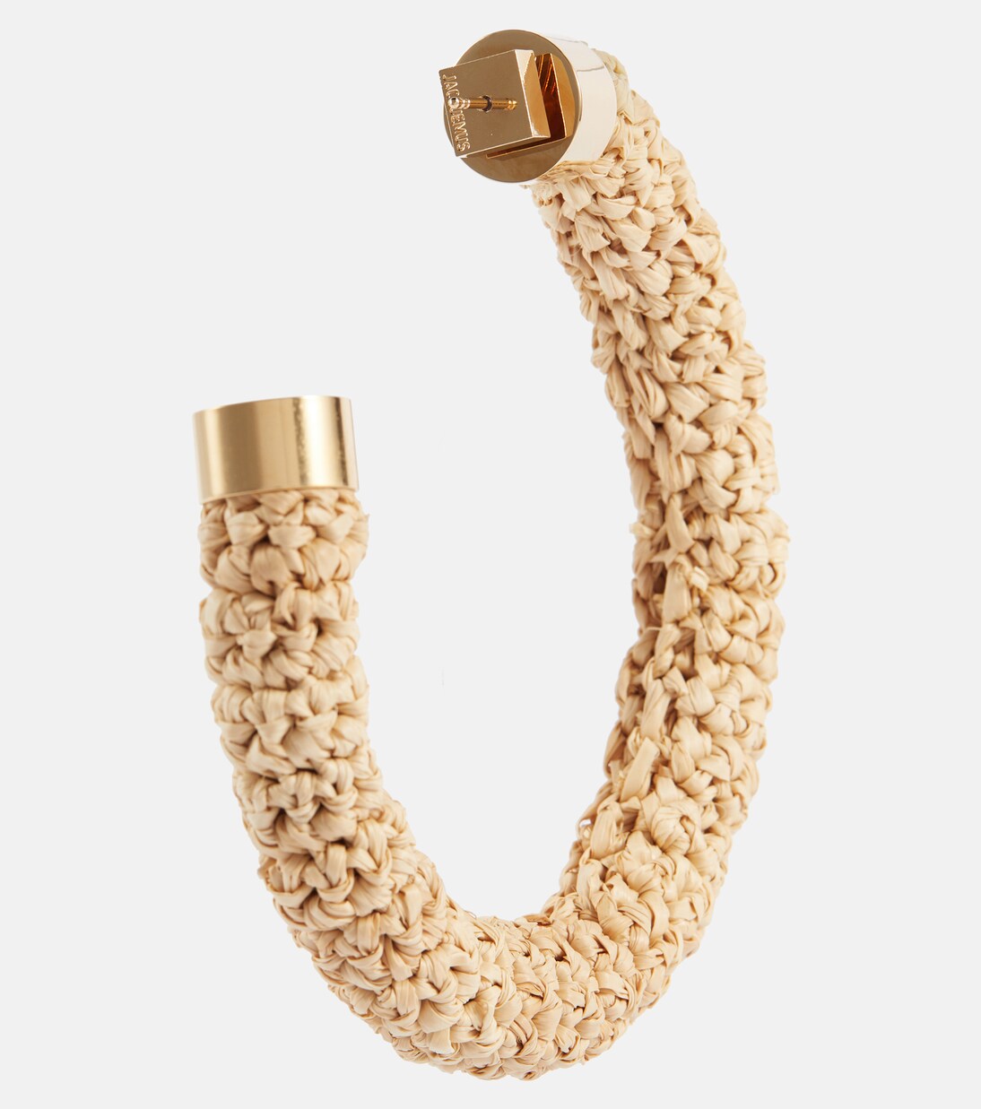 Boucles d'oreilles en raphia | Jacquemus