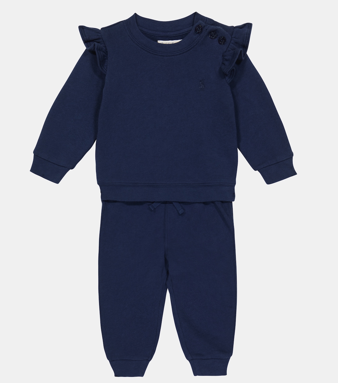 Baby cotton sweater and sweatpants set | Polo Ralph Lauren Kids