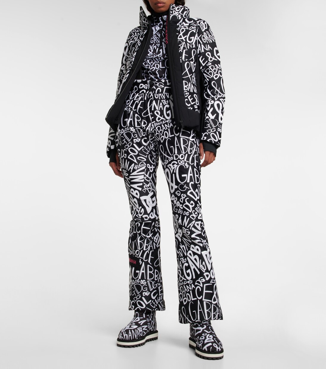 Logo-print ski salopettes | Dolce&Gabbana