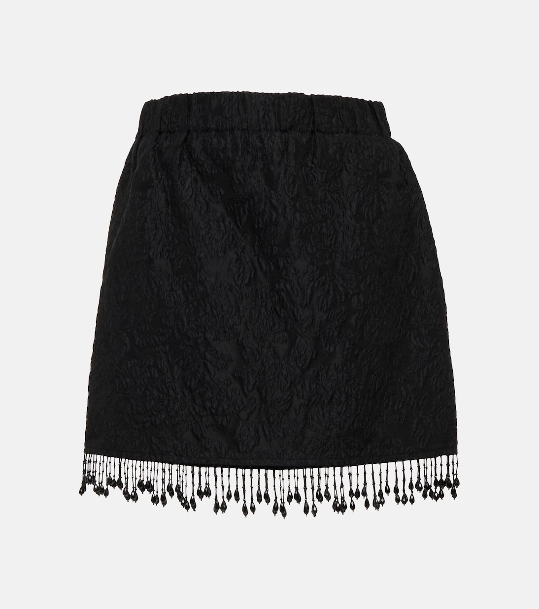 High-Rise Minirock aus Organza | Ganni