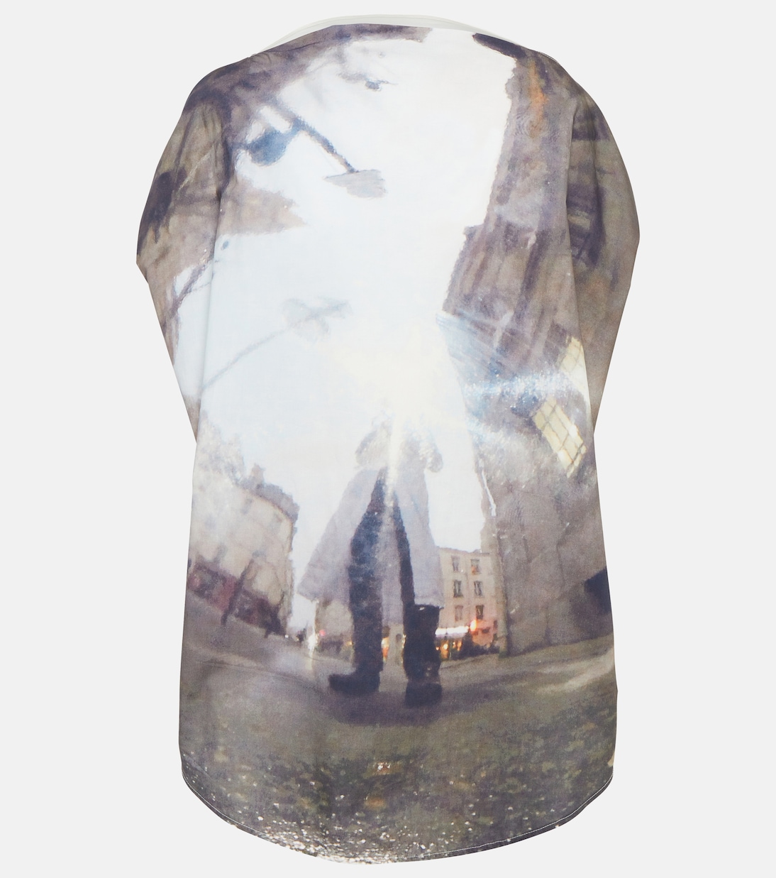 Printed cotton top | MM6 Maison Margiela