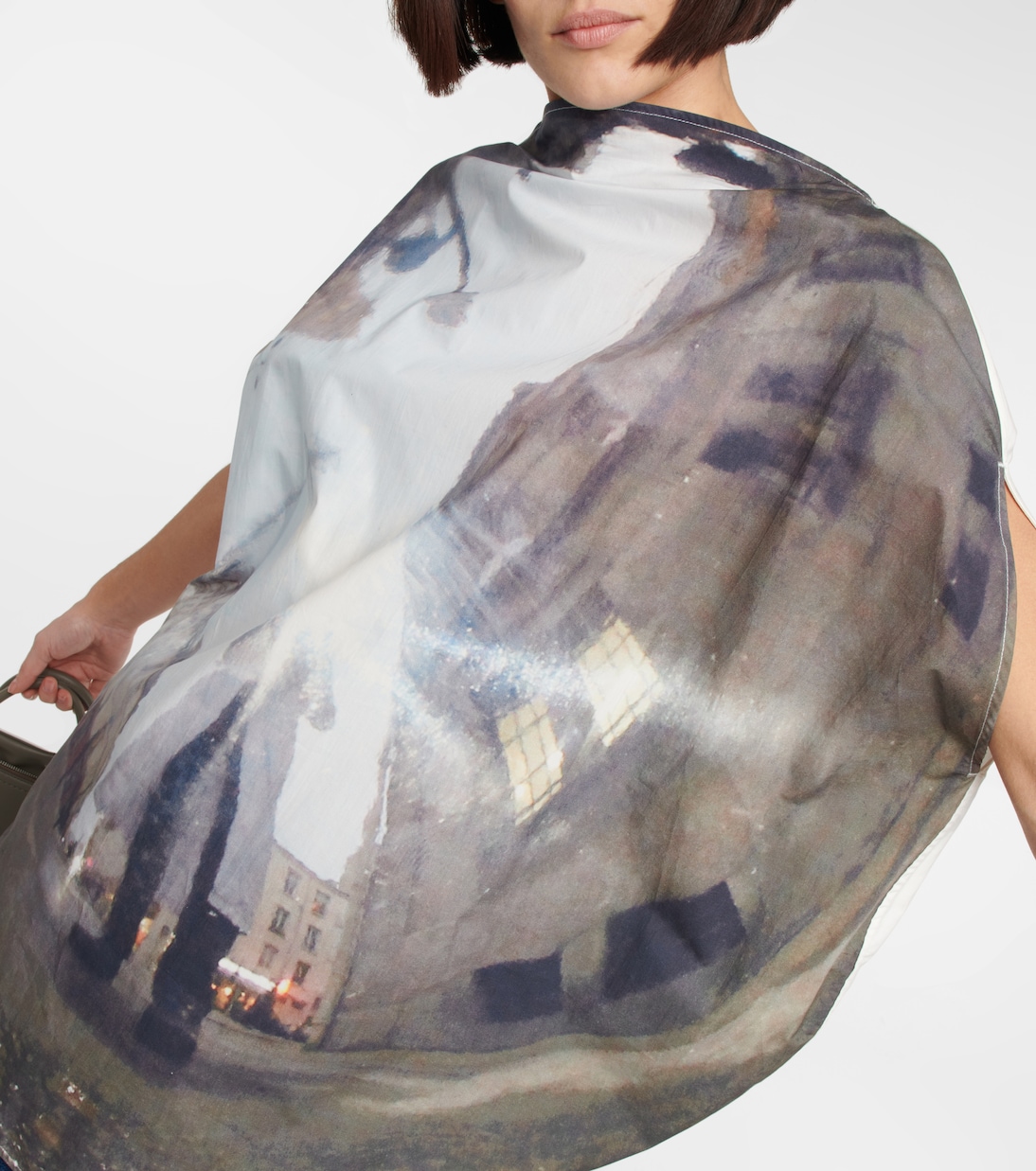 Printed cotton top | MM6 Maison Margiela
