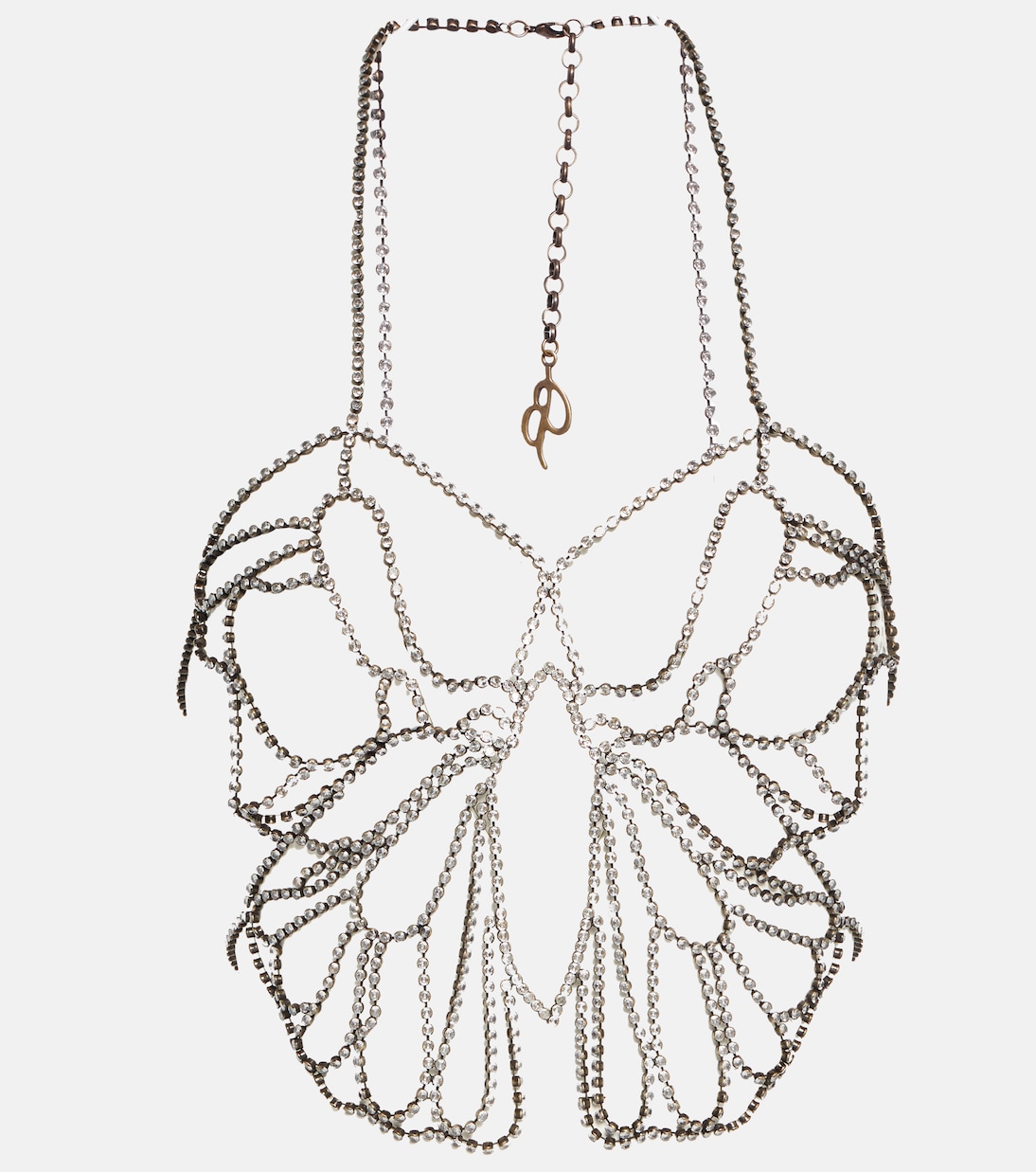 Butterfly embellished body chain | Blumarine