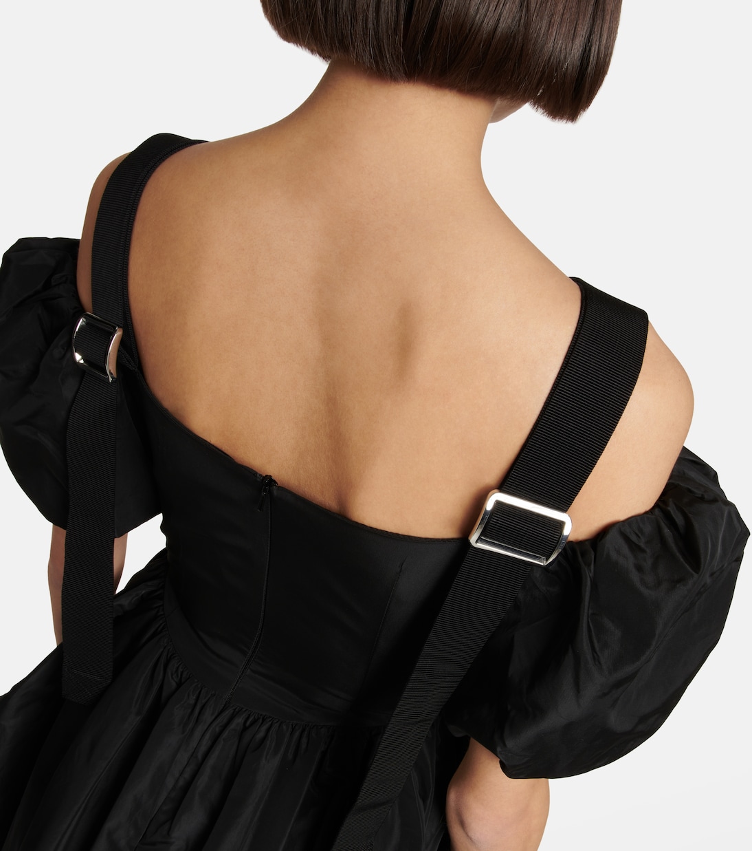 Puff-sleeve taffeta minidress | Simone Rocha