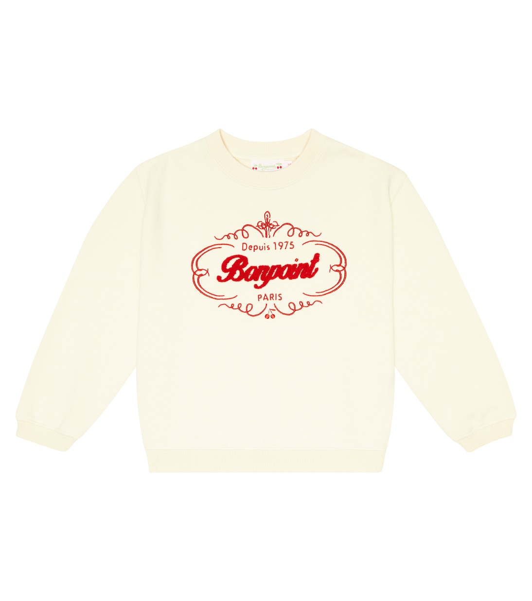 Tayla cotton sweatshirt | Bonpoint