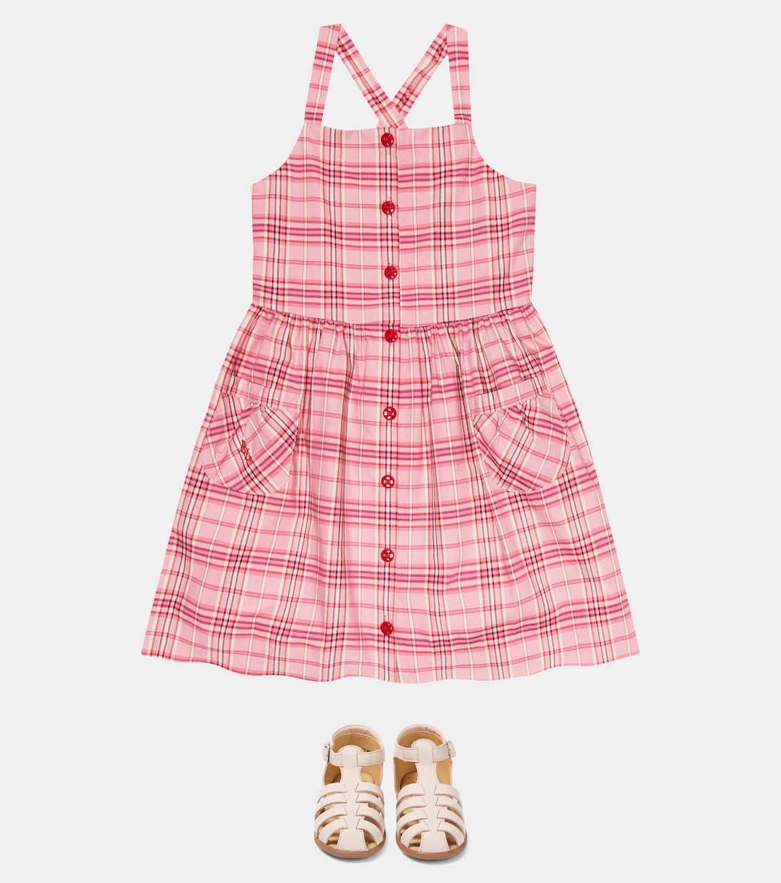 Abito in popeline di cotone | Polo Ralph Lauren Kids
